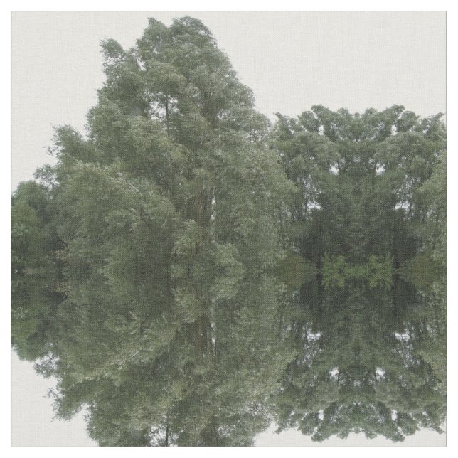 Weg durch die Gemusterte Struktur des grünen Walde Stoff (Nahaufnahme)