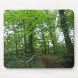 Weg durch die Grünwaldmousepad Mousepad