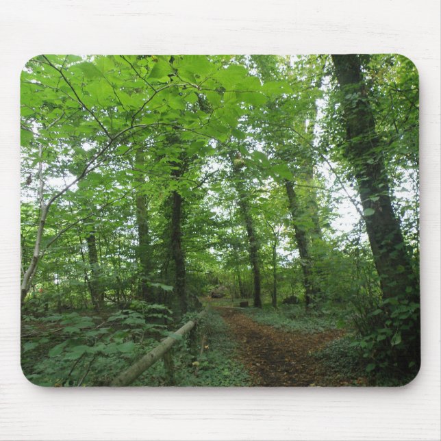 Weg durch die Grünwaldmousepad Mousepad (Vorne)