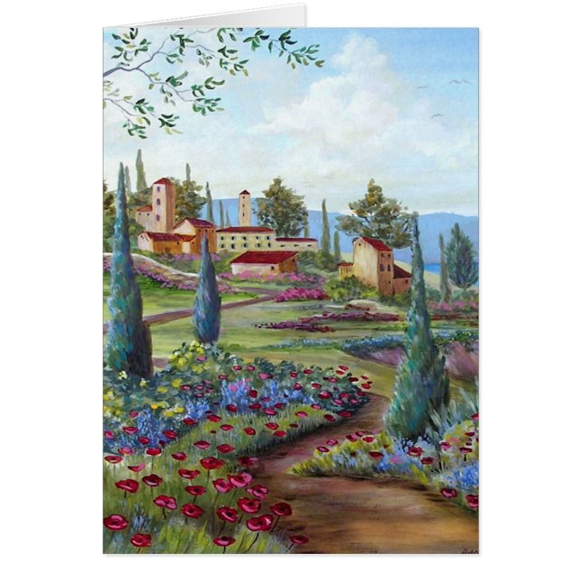 Weg durch Toskana (Vorne)