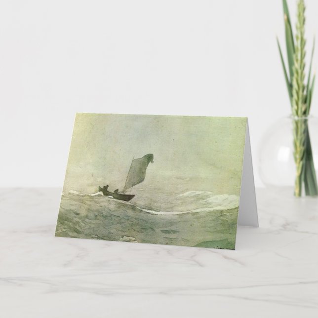 Weg durchgebrannt karte (Vorderseite)