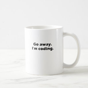 Weg gehen Im kodierend Tasse