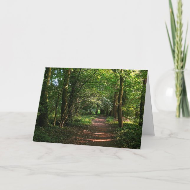 Weg im Holz Karte (Vorderseite)