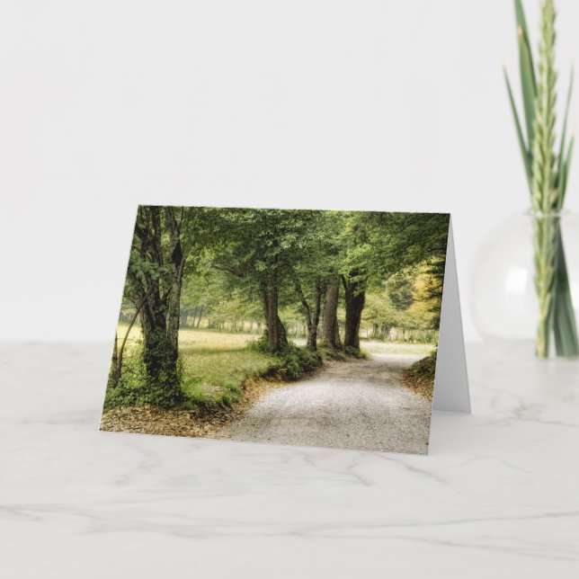 Weg im Land Karte (Vorderseite)