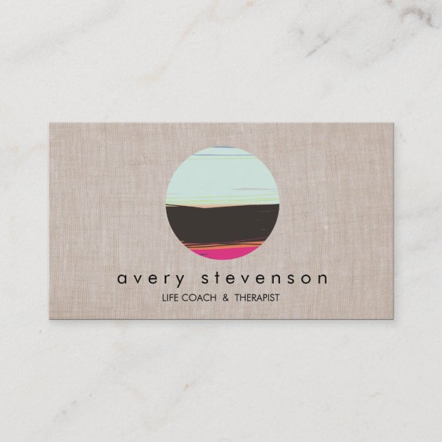 Weg in den Horizon Life Coach und Berater Visitenkarte (Vorderseite)