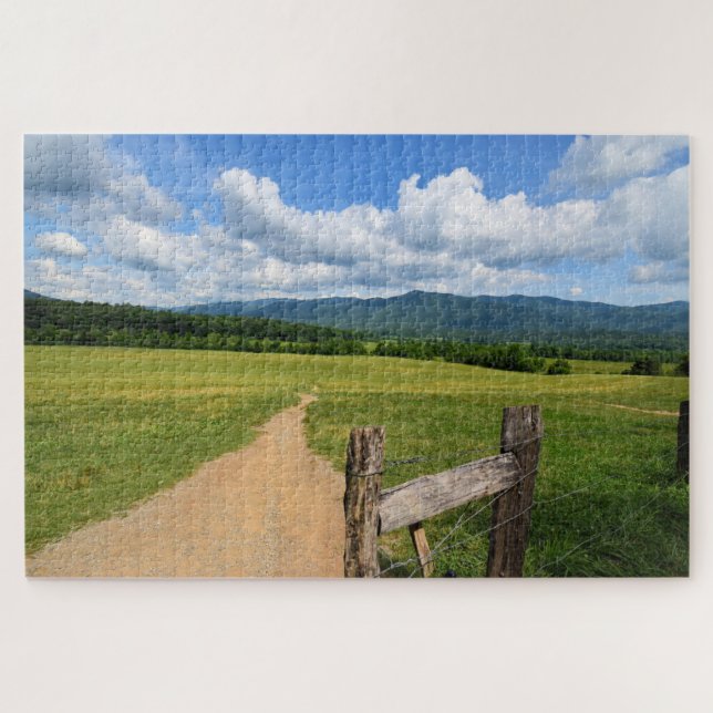 Weg in die Berge - 20 x 30 Puzzle (Horizontal)