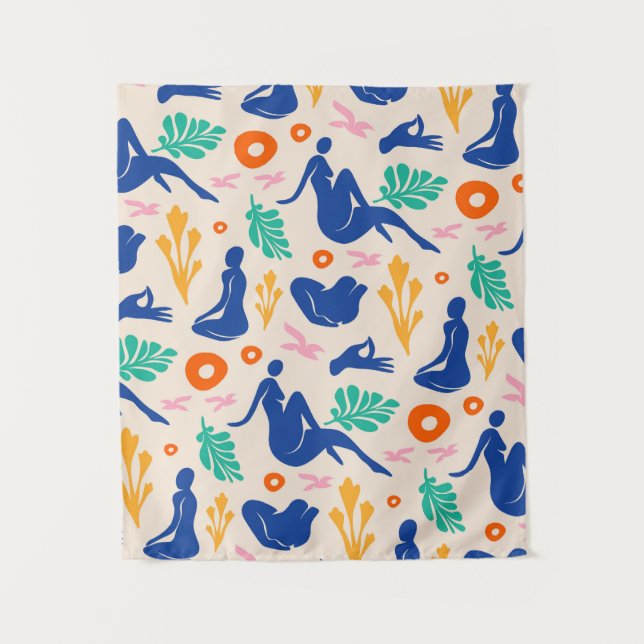 Weg mit der Natur Wandteppich (Vorderseite)