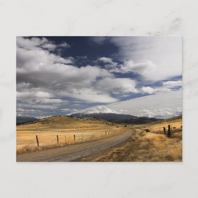 Weg nach MyShasta Postkarte (Vorderseite)