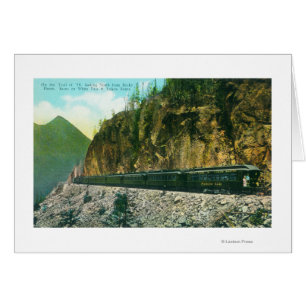 Weg nördlich von Rocky Point, White Pass & Yukon