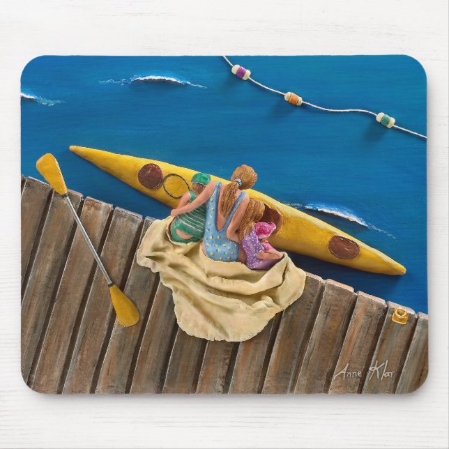 Weg treiben mousepad (Vorne)