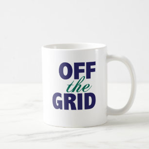 Weg vom Gitter Kaffeetasse