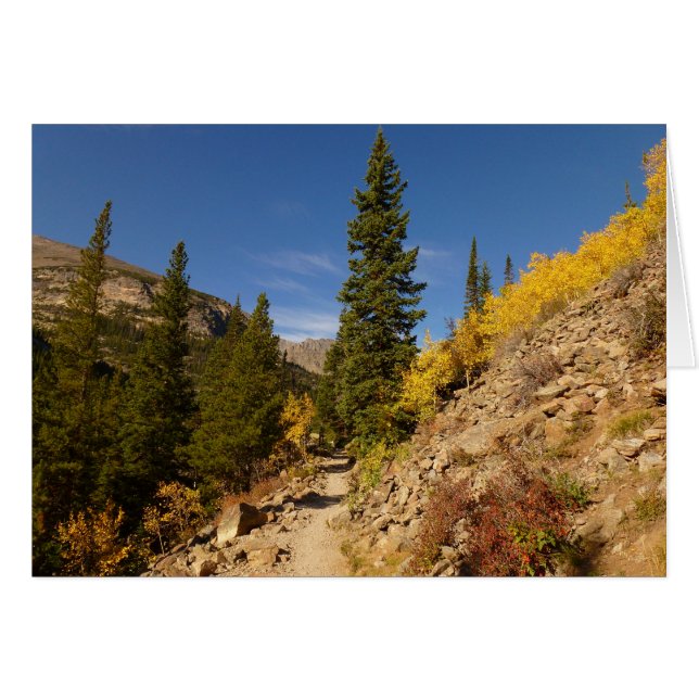 Weg vom Loch in den Rocky Mountains (Vorderseite (Horizontal))