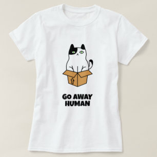 weg vom Menschen T-Shirt