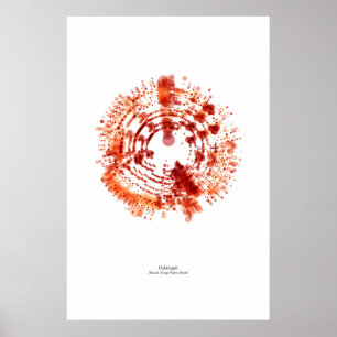 Weg vom Personal: Halleluja (Farbe) Poster