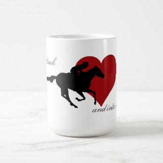 Weg von der Bahn-großen Tasse