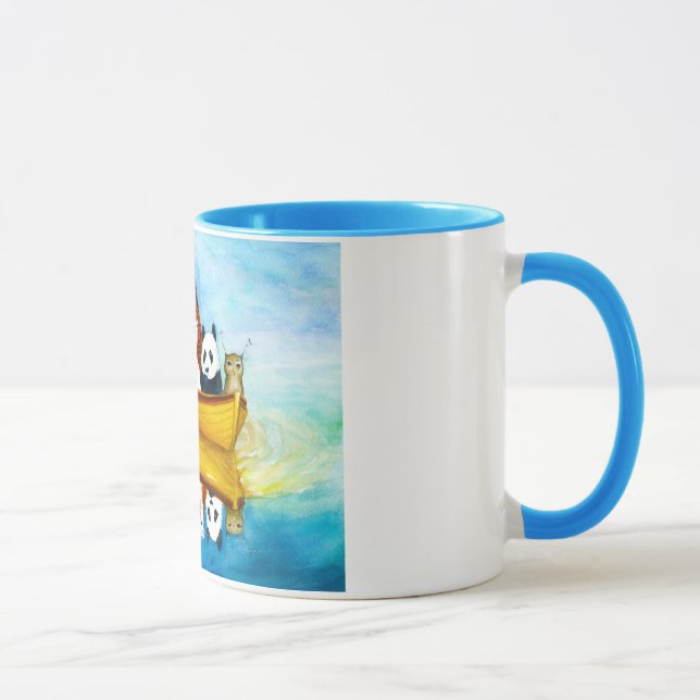 Weg von gehen uns! Eine nette Tasse (Rechts)