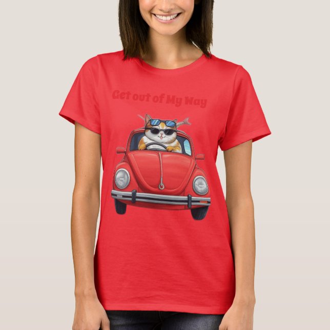 weg von mir T-Shirt (Vorderseite)