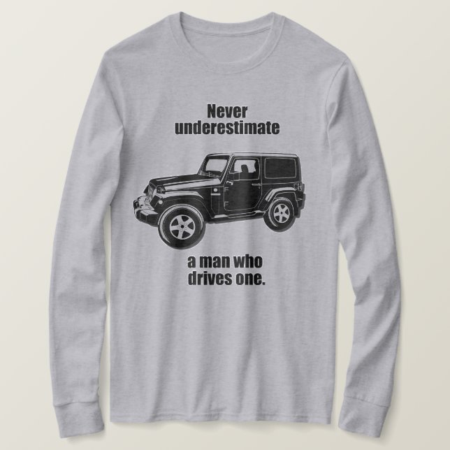 Weg weg Roading und VON SUV-Enthusiasten T-Shirt (Design vorne)