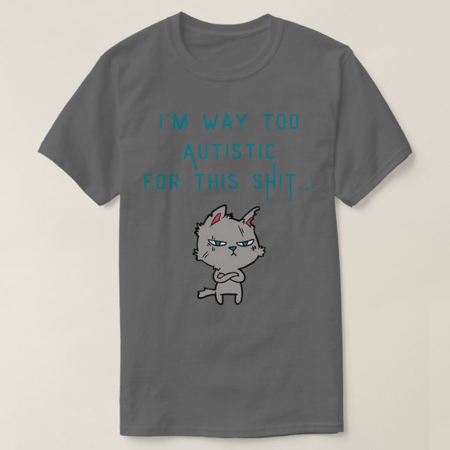 Weg zu Autistik T-Shirt (Design vorne)