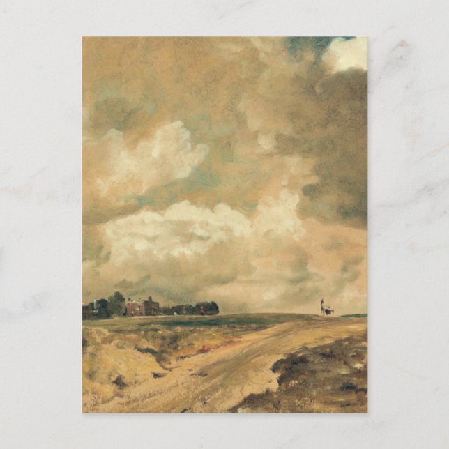 Weg zu den Spaniern, Hampstead von John Constable Postkarte (Vorderseite)