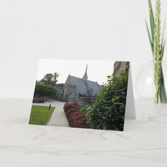 Weg zu Goodhart in Bryn Mawr Note Card Set (Vorderseite)