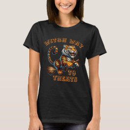 Weg zu Leckereien! Halloween-T - Shirt
