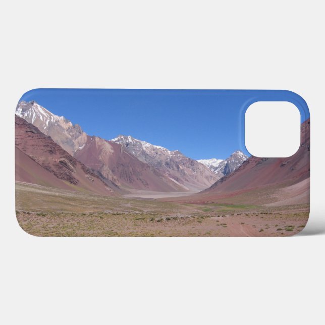 Weg zum Aconcagua-Berg, Argentinien Case-Mate iPhone Hülle (Rückseite (Horizontal))