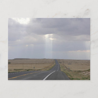 Weg zum Licht Postkarte