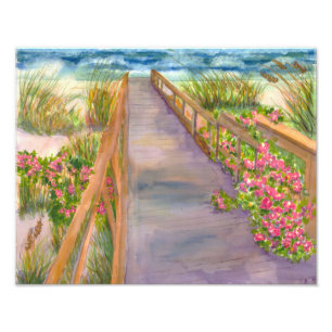 Weg zum Meer 11 x 14" Foto drucken