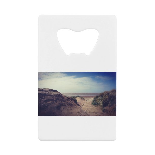 Weg zum Meer Geldbeutel Flaschenöffner (Vorderseite)