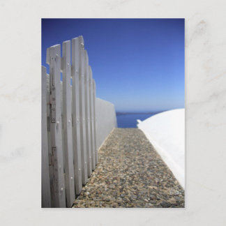 Weg zum Meer Postkarte