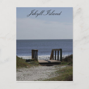 Weg zum Meer Postkarte