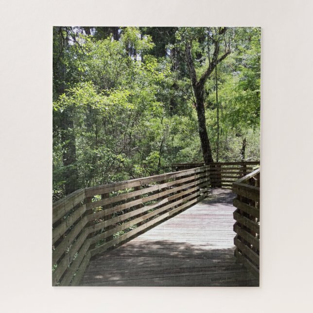 Weg zum Naturpuzzle Puzzle (Vertikal)