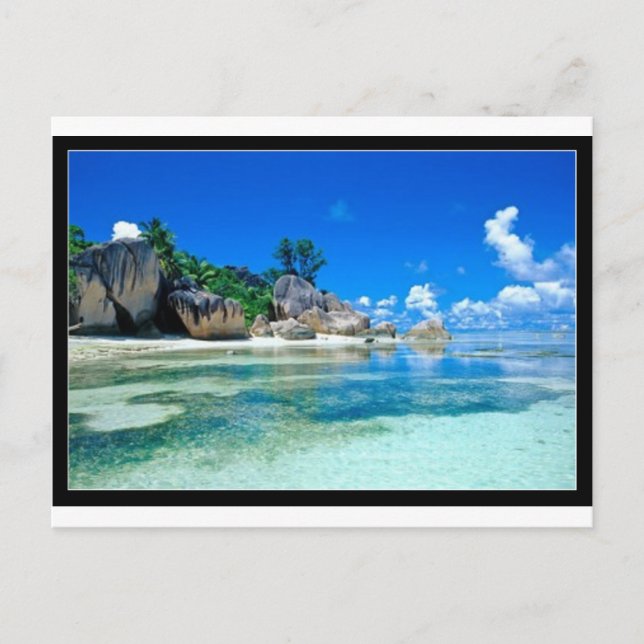 WEG ZUM PARADIES POSTKARTE (Vorderseite)