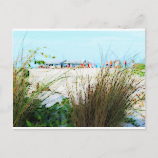 Weg zum Pier Postkarte