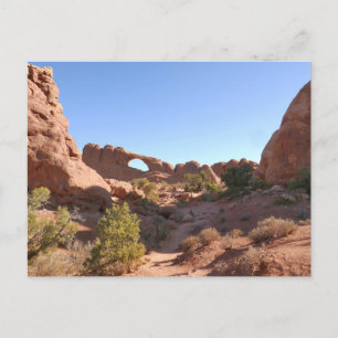 Weg zum Skyline Arch Postkarte