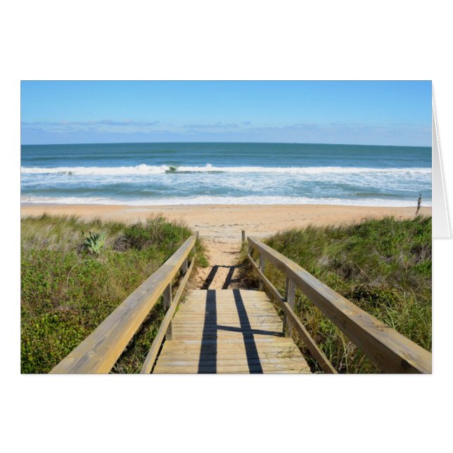 Weg zum Strand (Vorderseite (Horizontal))