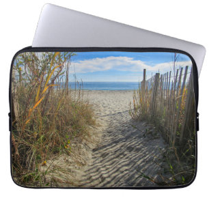 Weg zum Strand Laptopschutzhülle