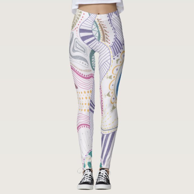 Weg zur Ewigkeit - Leggings. MaryQueen Original Leggings (Vorderseite)