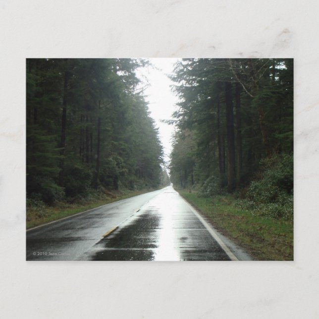 Weg zur Ewigkeit-Postkarte Postkarte (Vorderseite)