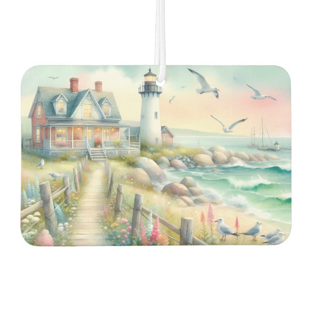 Weg zur Hütte Lighthouse Coastal Autolufterfrischer (Vorderseite)