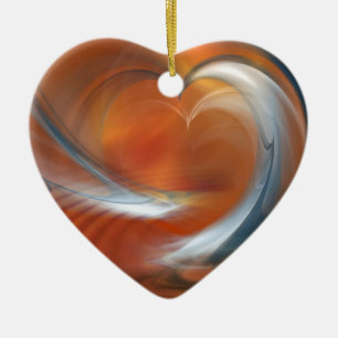 Weg zur Liebe Himmel Keramik Ornament