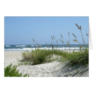 Weg zur Meer-Ocracoke Insel