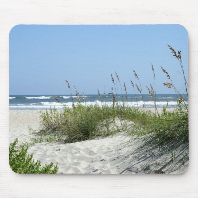 Weg zur Meer-Ocracoke Insel Mousepad (Vorne)