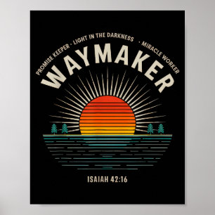 Wegbereiter Verheißungshalter Wunderwirker Gott Ch Poster