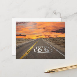 Wegbeschreibung 66 Postkarte
