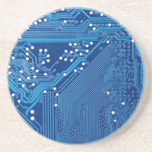 Wege auf einer Computerplatte Untersetzer