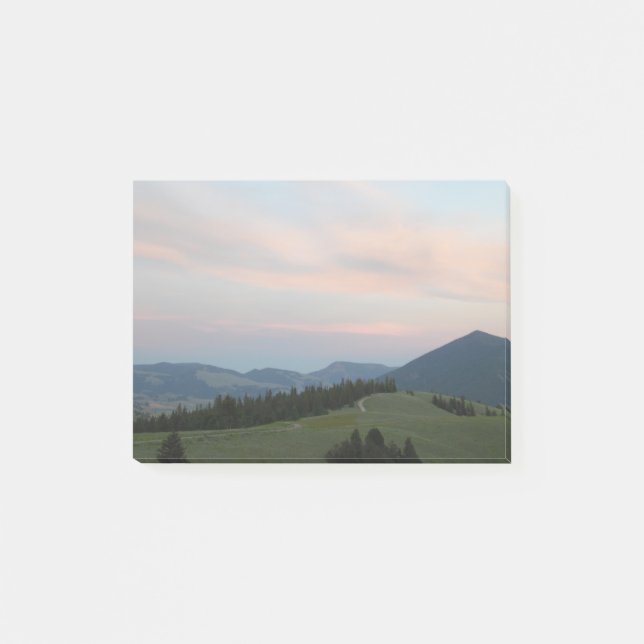 Wege durch die Berge Post-it Klebezettel (Vorderseite)