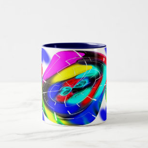 Wege im Universum Zweifarbige Tasse
