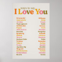 WEGE ZU SAGEN, I Liebe You Poster